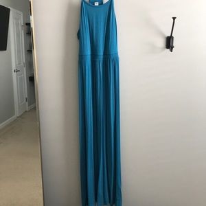 Old Navy teal maxi dress